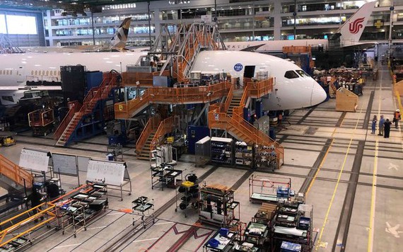 Boeing trì hoãn bàn giao máy bay 787 Dreamliner do vấn đề kỹ thuật