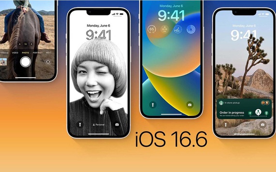 Apple phát hành iOS 16.6 RC tới các nhà phát triển