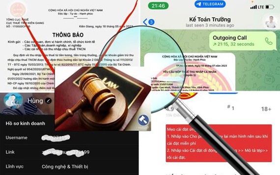 Cảnh báo app giả mạo cơ quan thuế để chiếm đoạt tài sản