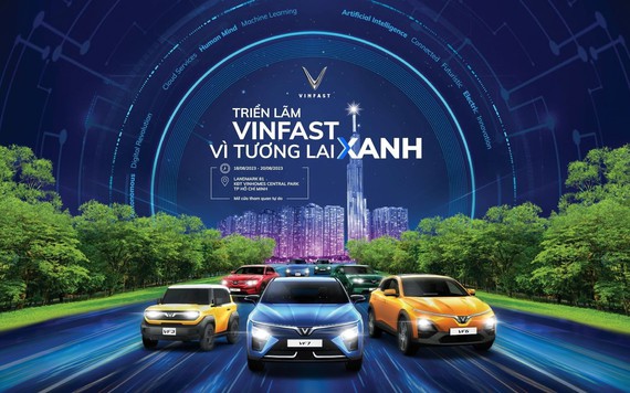 Triển lãm 'VinFast - Vì tương lai xanh' tại TP.HCM - Ngày hội của công nghệ và sống xanh