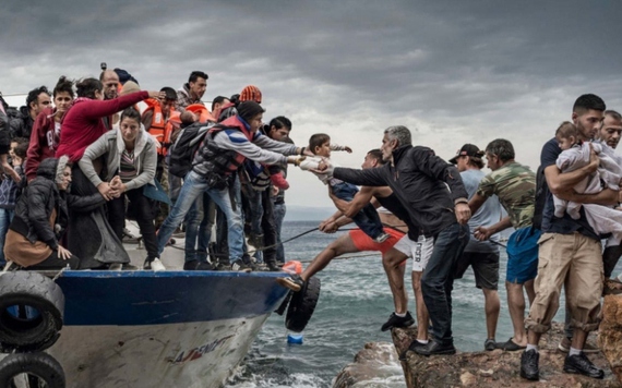 Châu Âu 'gồng mình' hứng chịu 'làn sóng di cư'