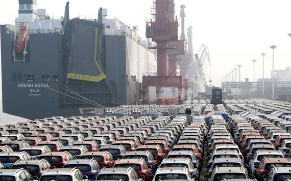 Trung Quốc vượt Nhật Bản về xuất khẩu ô tô nhờ xe điện