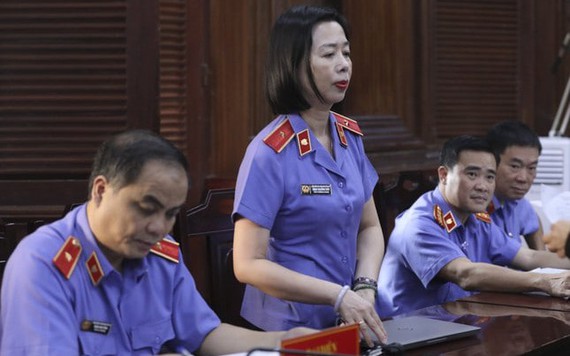 Viện kiểm sát giữ nguyên quan điểm truy tố về tội danh của bà Trương Mỹ Lan