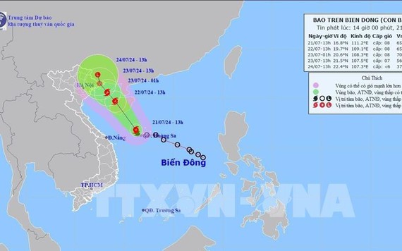 Thủ tướng ra công điện về ứng phó bão số 2 và mưa lũ