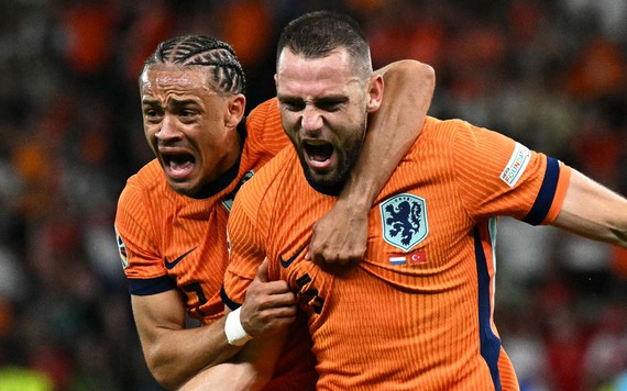 Euro 2024: Hà Lan lội ngược dòng thành công, gặp Anh ở bán kết