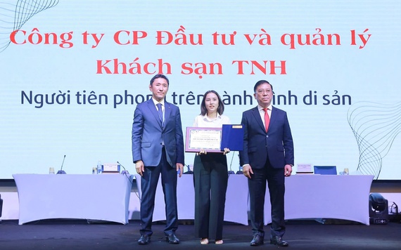 TNH Hotels & Resorts được khen tặng vì có nhiều đóng góp trên hành trình di sản