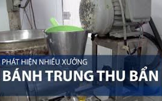 Phát hiện nhiều xưởng bánh Trung thu bẩn ở TP.HCM