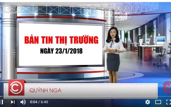 Bản tin thị trường 23/1/2018: Sàn giao dịch HOSE dừng hoạt động ngày thứ hai liên tiếp