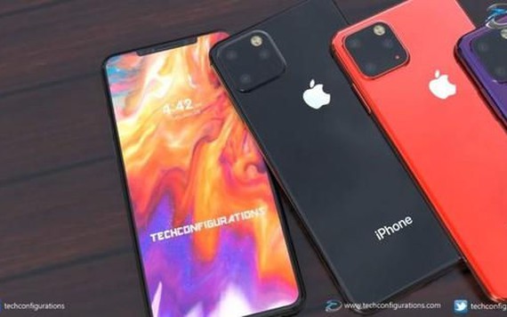 Concept iPhone XI Max với màn hình “tai thỏ” và 3 camera sau