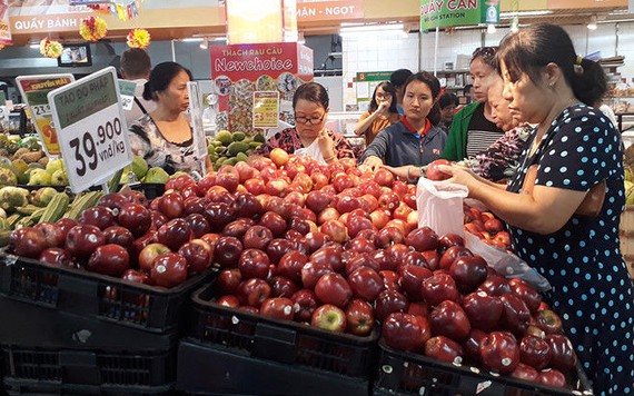 Táo trong siêu thị có thể đã được bảo quản từ 10 tháng đến 1 năm