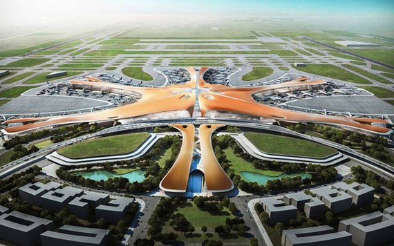 5 năm xây dựng Sân bay Đại Hưng được "tóm lược" trong... 2 phút