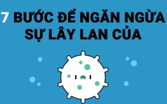 7 bước ngăn ngừa sự lây lan của COVID-19