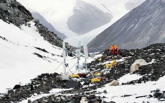 Trung Quốc hoàn thành trạm 5G trên đỉnh Everest