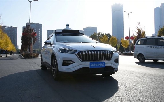 Xe tự lái được thử nghiệm trên đường phố tại Trung Quốc